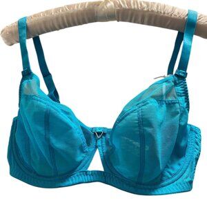 Curvy Kate Victory Balcony Underwire Bra Turquoise Size 32G NWT